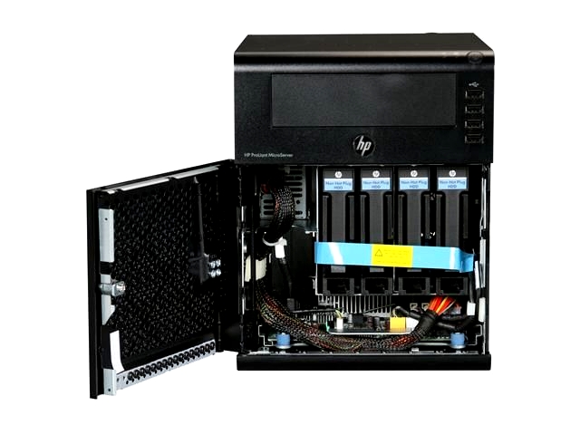 付属品HP ProLiant MicroServer N54L